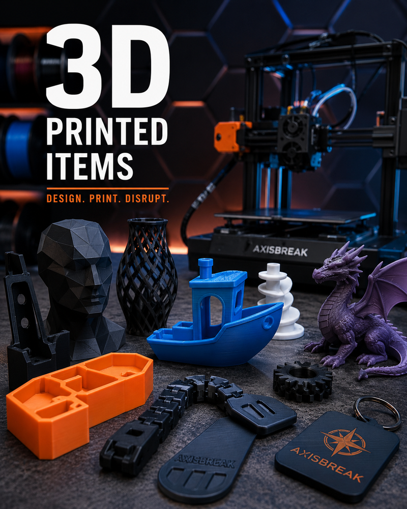 3D PRINTED