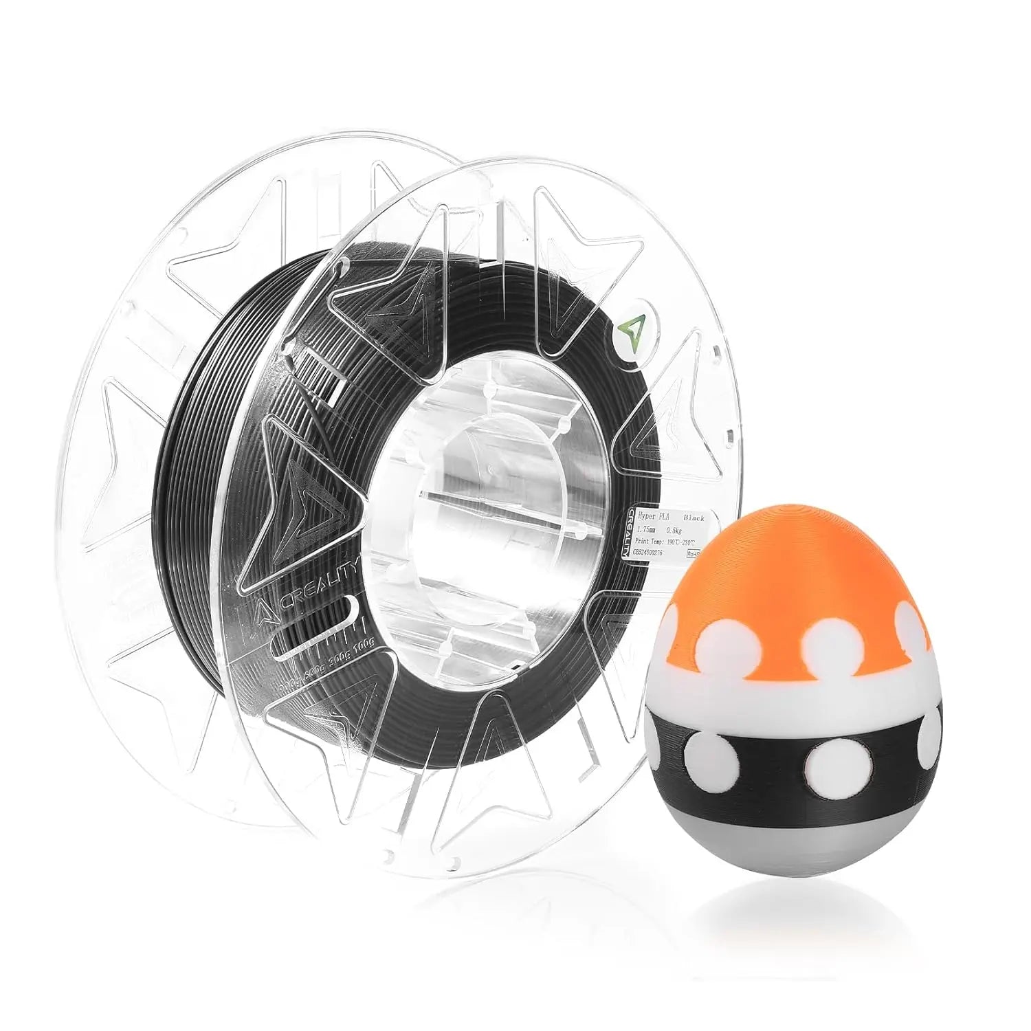 Creality Hyper RFID PLA Filament 1.75mm, 3D Printer Filament for High Speed 30-600mm/s Support CFS, 2.2 LBS