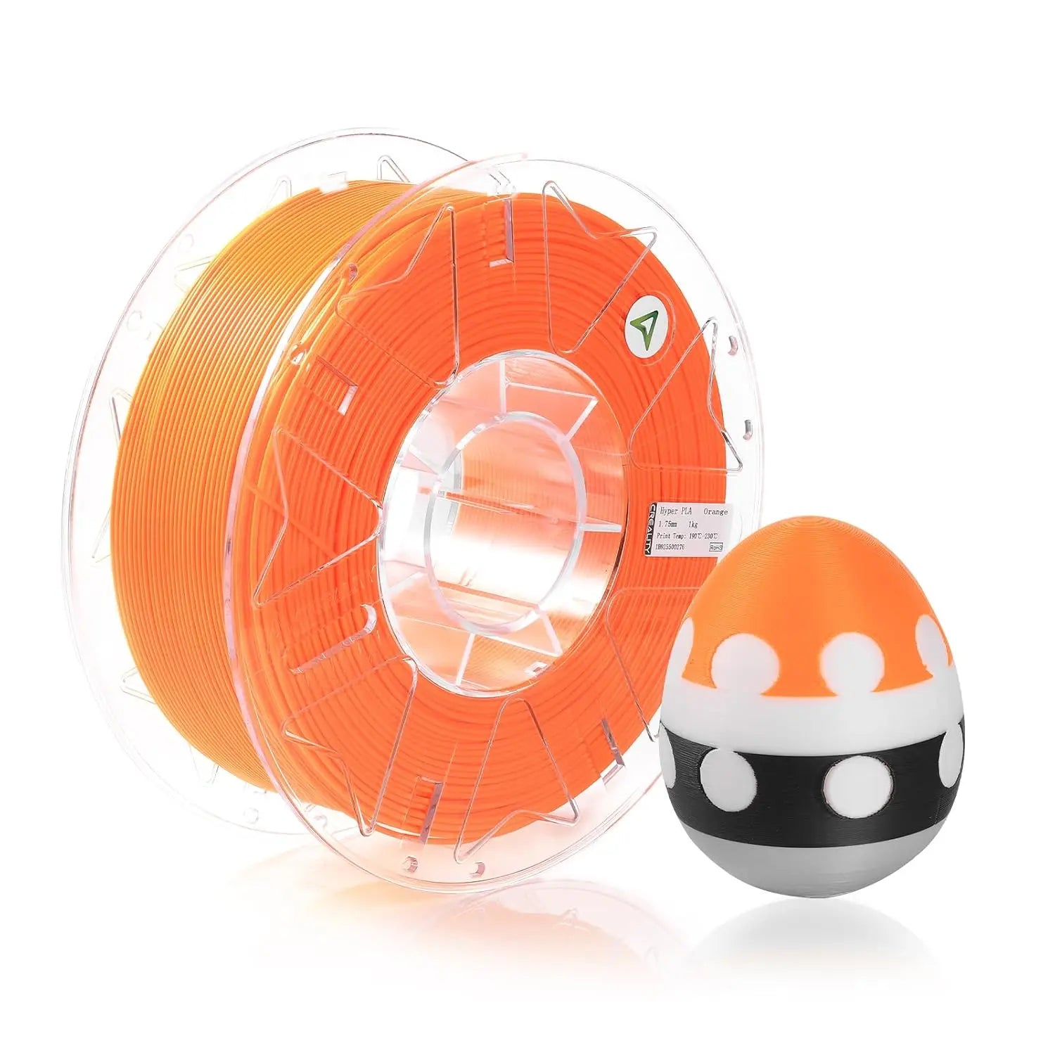 Creality Hyper RFID PLA Filament 1.75mm, 3D Printer Filament for High Speed 30-600mm/s Support CFS, 2.2 LBS