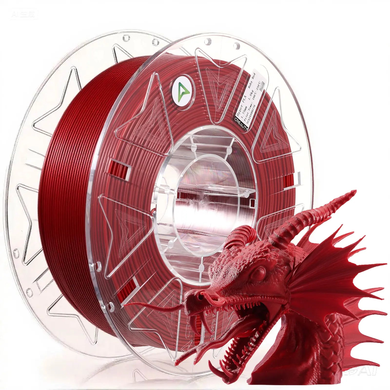 Creality Hyper RFID PLA Filament 1.75mm, 3D Printer Filament for High Speed 30-600mm/s Support CFS, 2.2 LBS