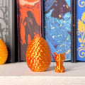 3D Printed Baby Dragon in an Egg - keychain version available