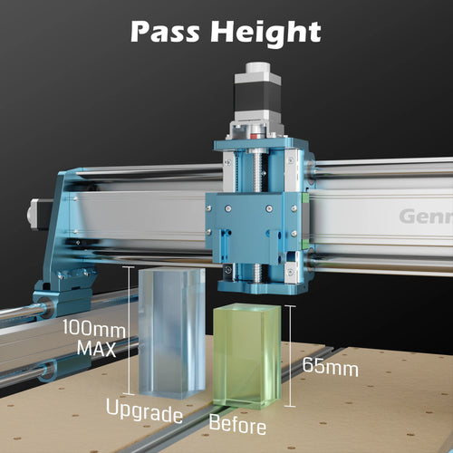4040-PRO MAX CNC Router Machine with Vectric V-Carve, 710W Trimmer & Linear Rail Driven, Enhanced XZ Axis