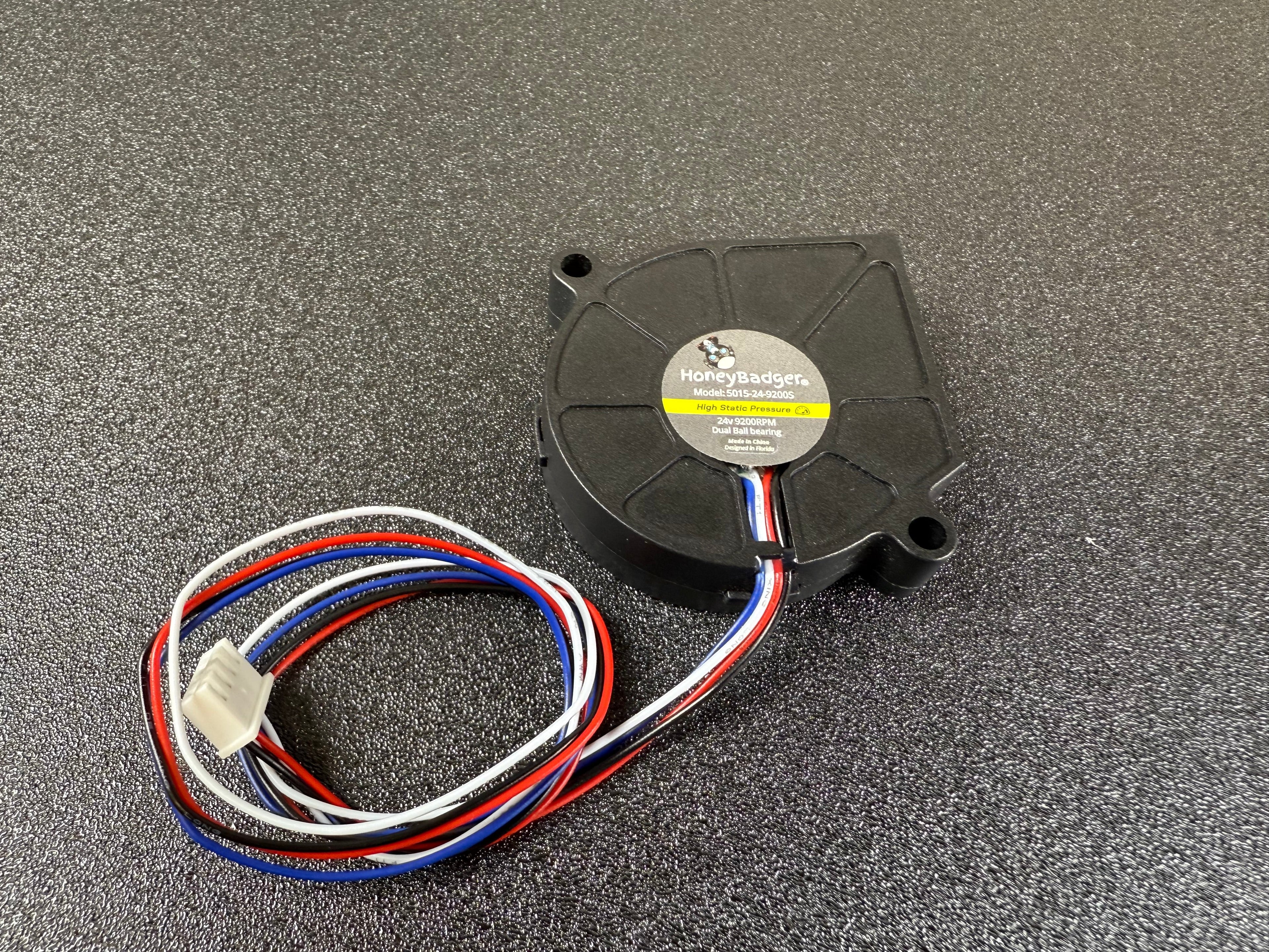 HoneyBadger Performance Series 5015 Blower Fans 2–4 Wire, PWM & Tach Options