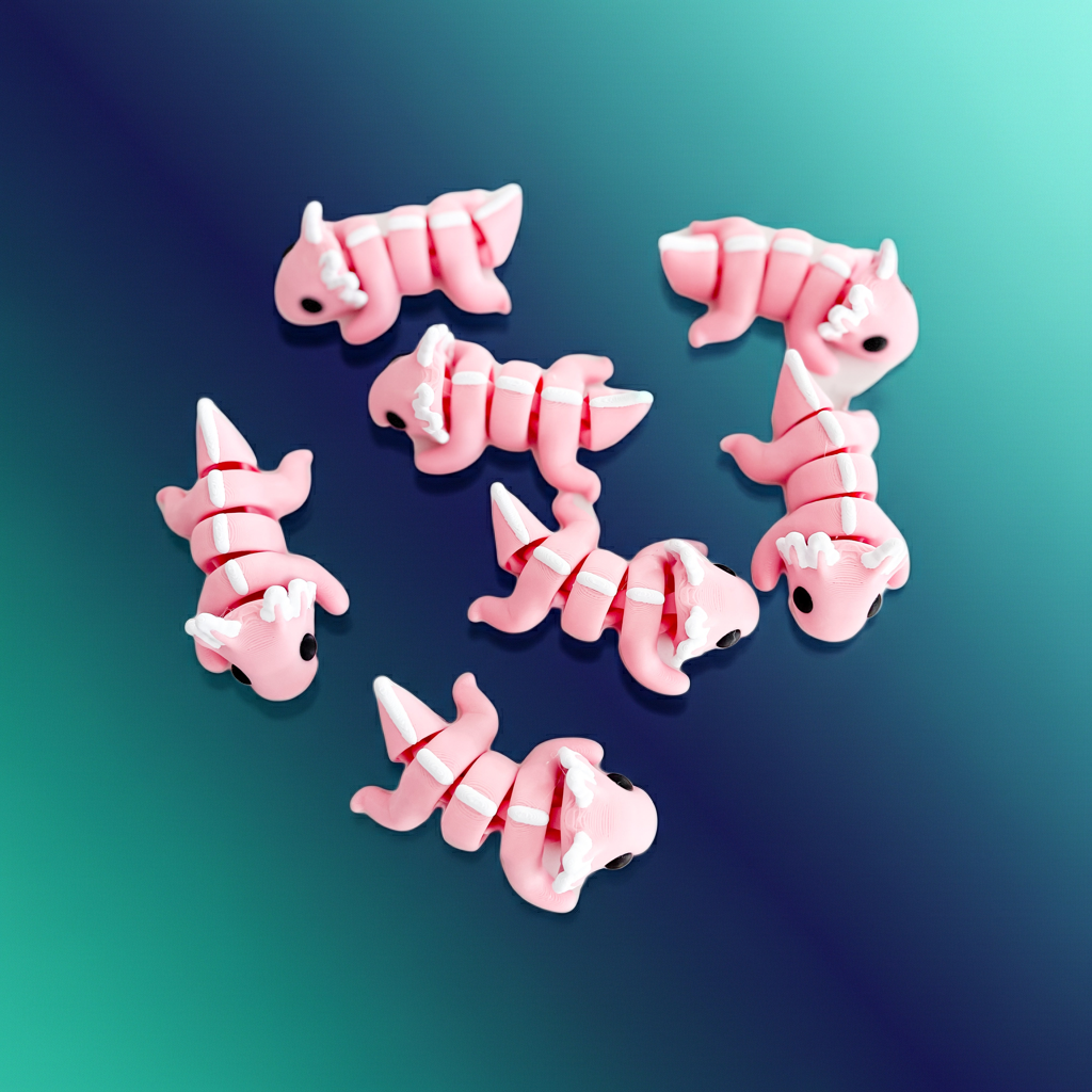 Baby Axolotl Fidget - MYSTERY color