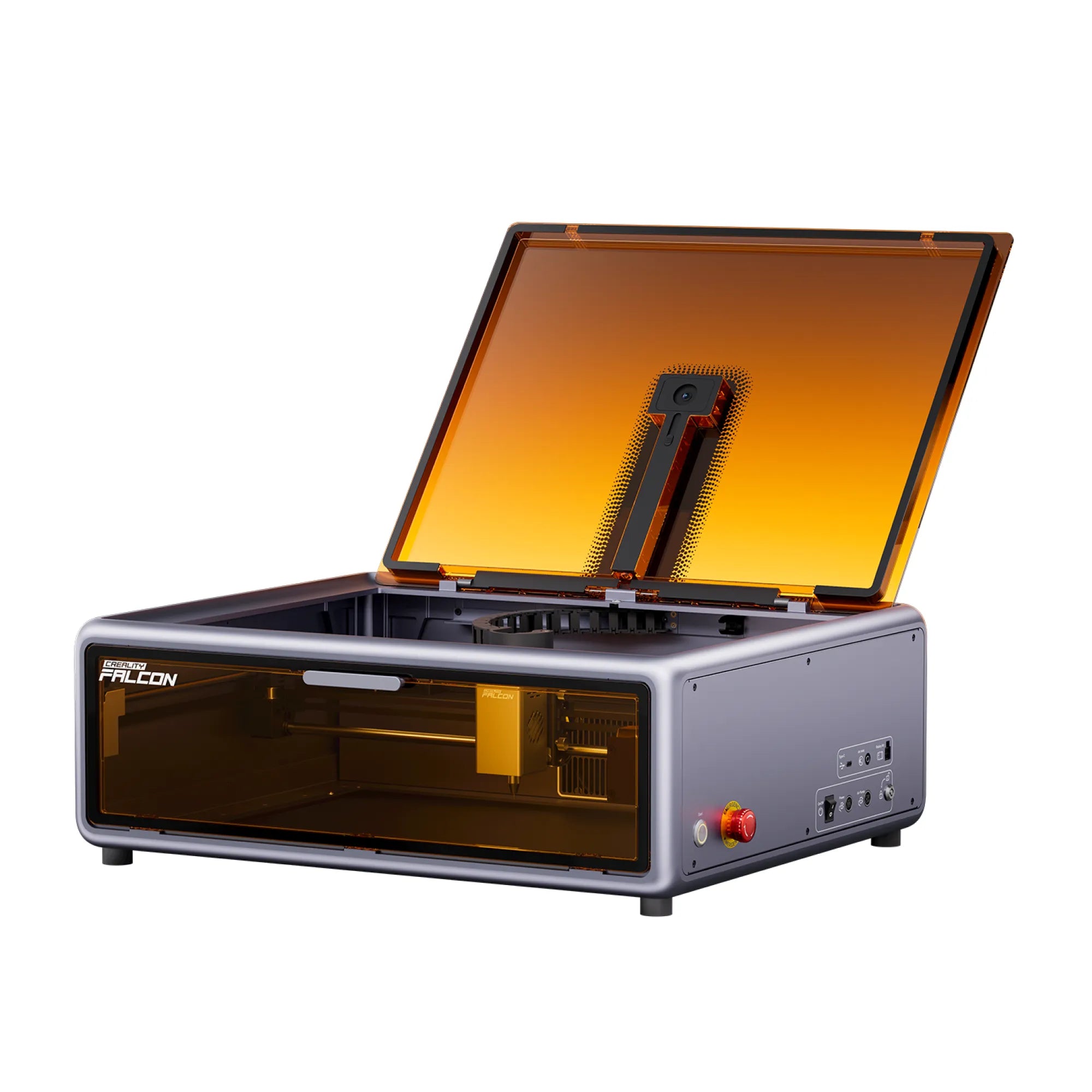Creality Falcon A1 10W Laser Engraver, Enclosed Laser Cutter with Air Assist, HD Camera Positioning, Beginner-friendly, Class 1