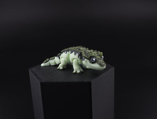 3D Printed Mini Reptile and Amphibian Fidget Toy Set – Articulated Classroom Reward Gift