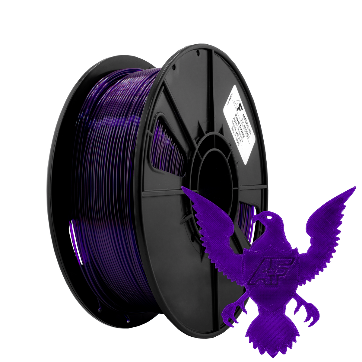 American Filament PCTG | Transparent Royal Purple | 1 kg