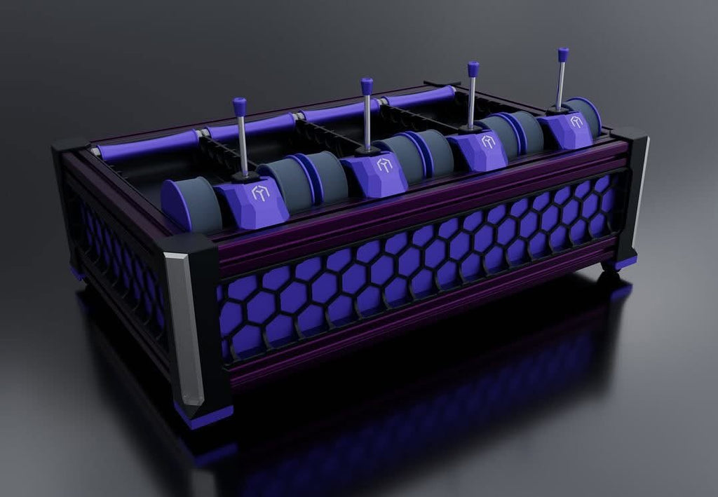 Box Turtle Automated Filament Changer / Multi-Color System By Armored Turtle with BONUS Injection Molded Trays!