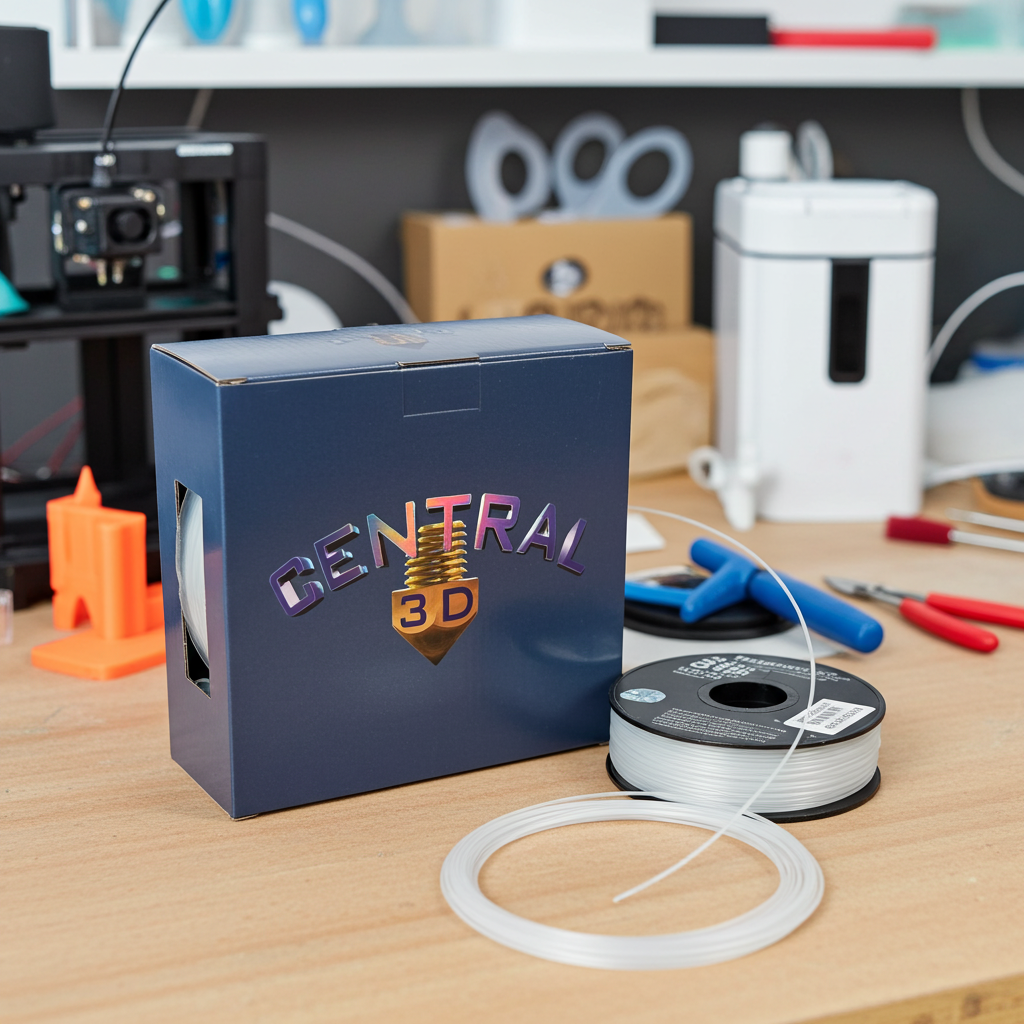 Central 3D Printing ABS+ Filament - 1KG Premium Filament Bambu AMS Compatible