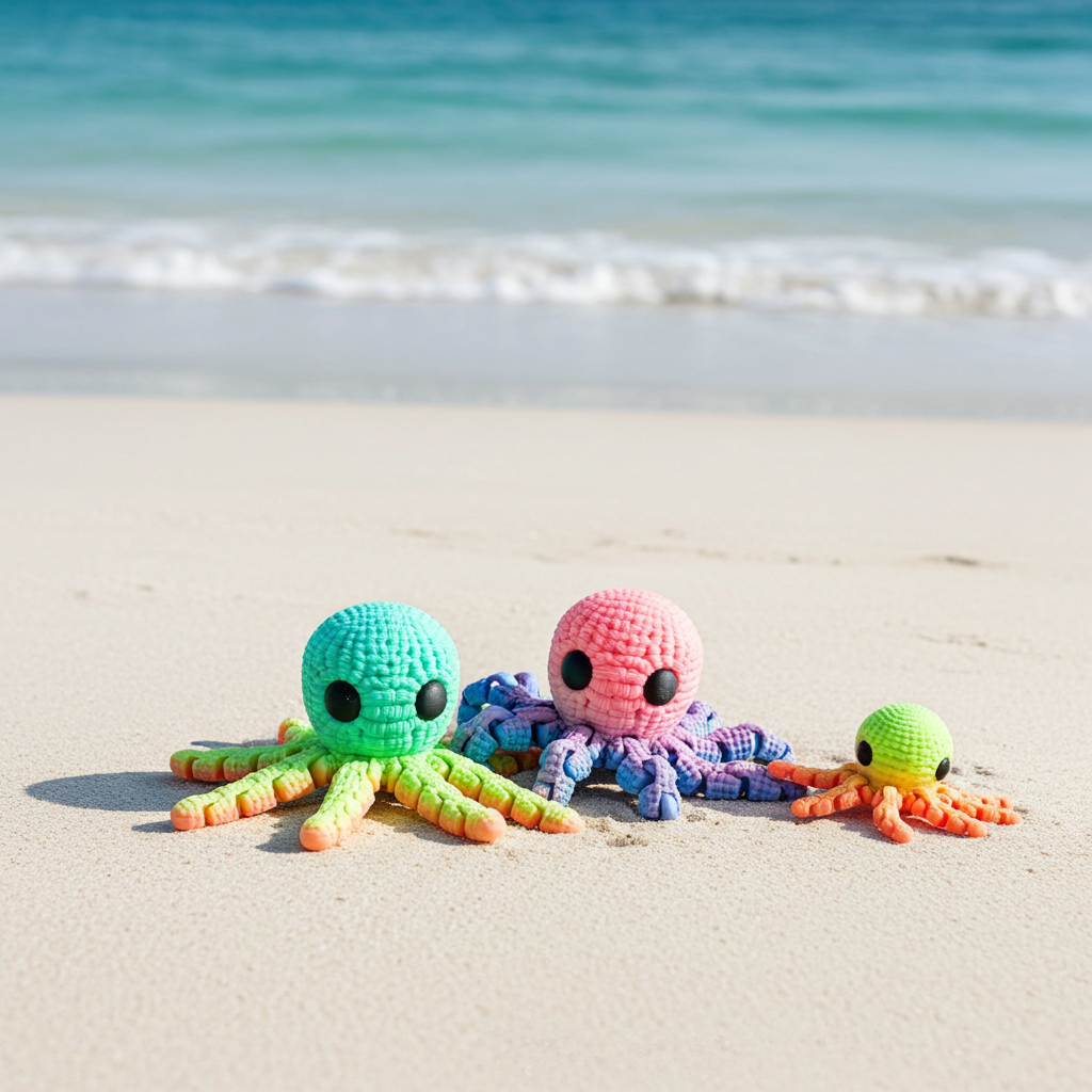 Crocheted Octopus