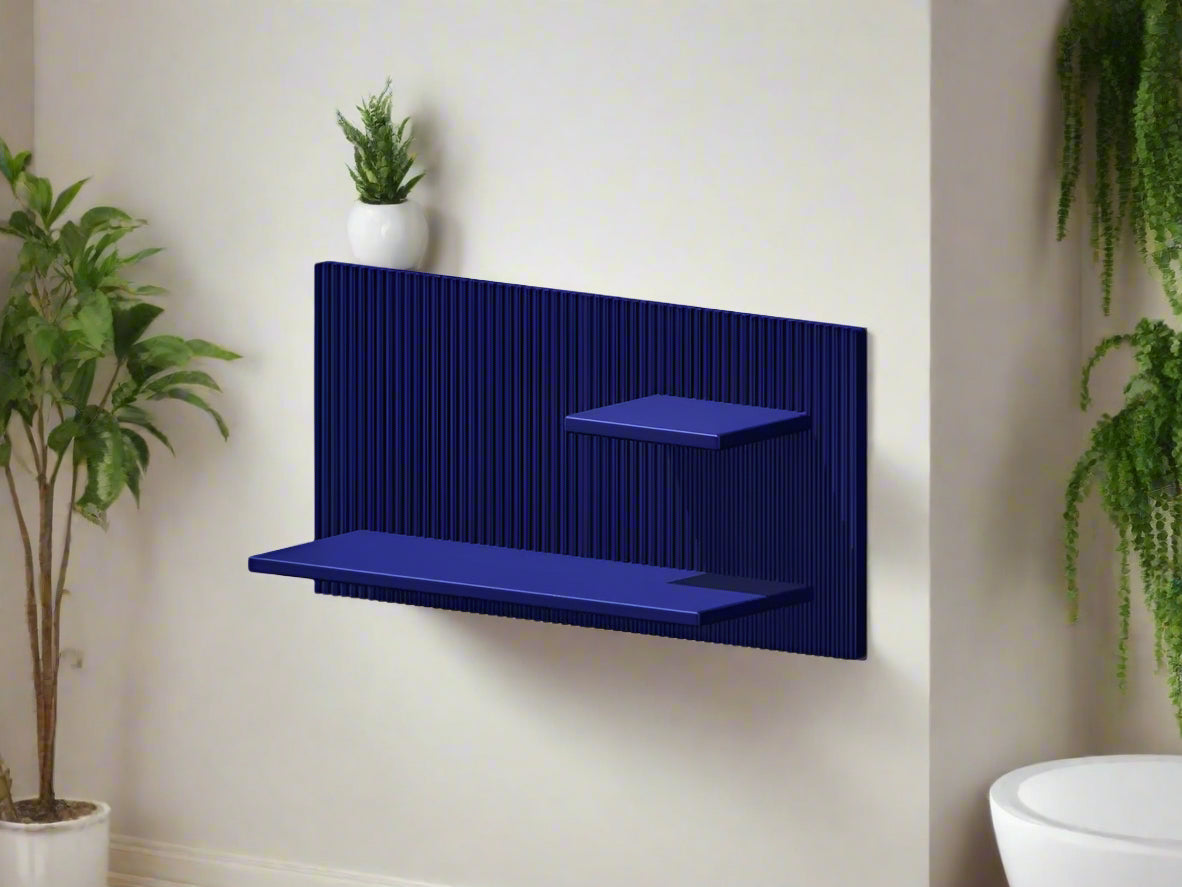 3D Printed Floating Wall Shelf – Perfume / Reed Diffuser Display Ledge