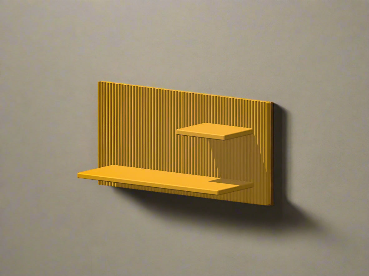 3D Printed Floating Wall Shelf – Perfume / Reed Diffuser Display Ledge