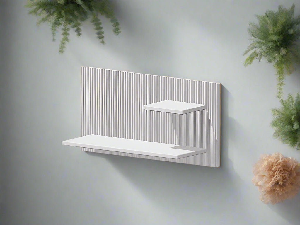 3D Printed Floating Wall Shelf – Perfume / Reed Diffuser Display Ledge