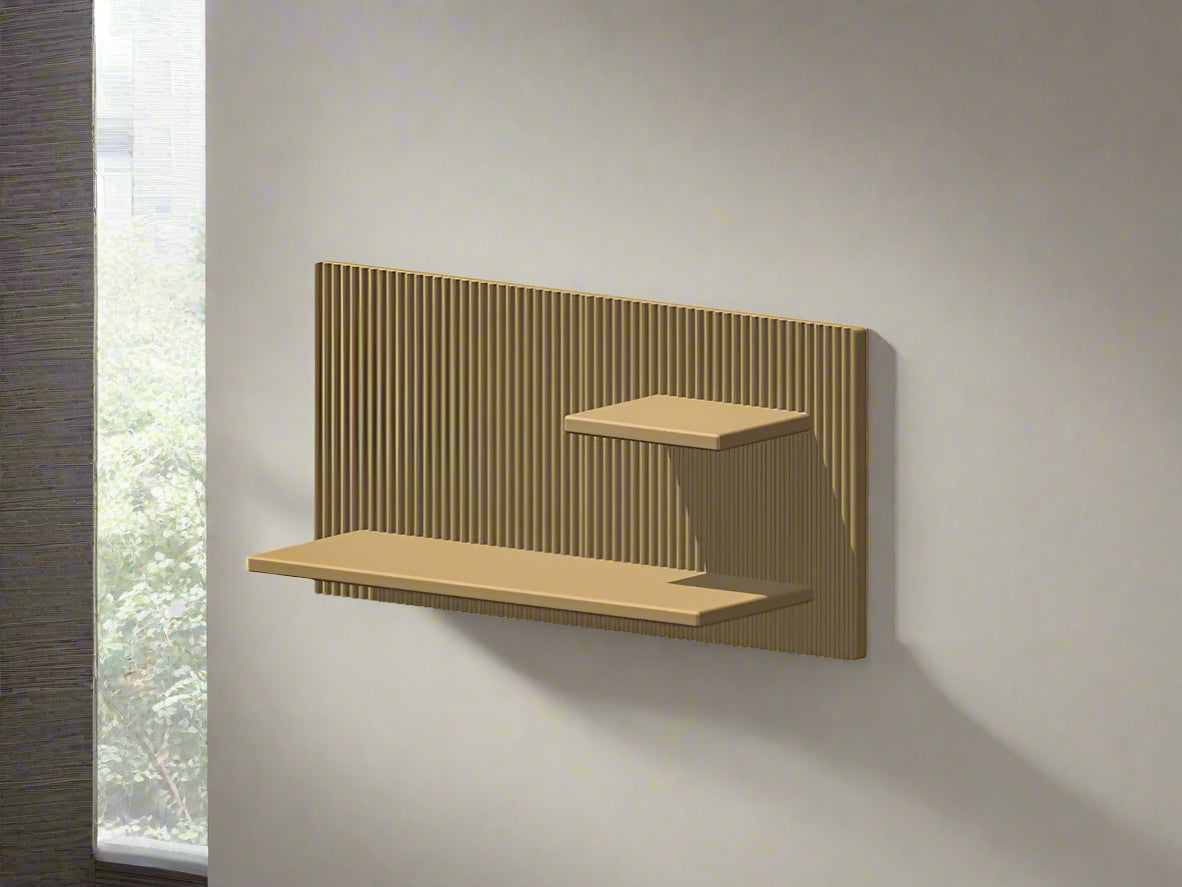 3D Printed Floating Wall Shelf – Perfume / Reed Diffuser Display Ledge