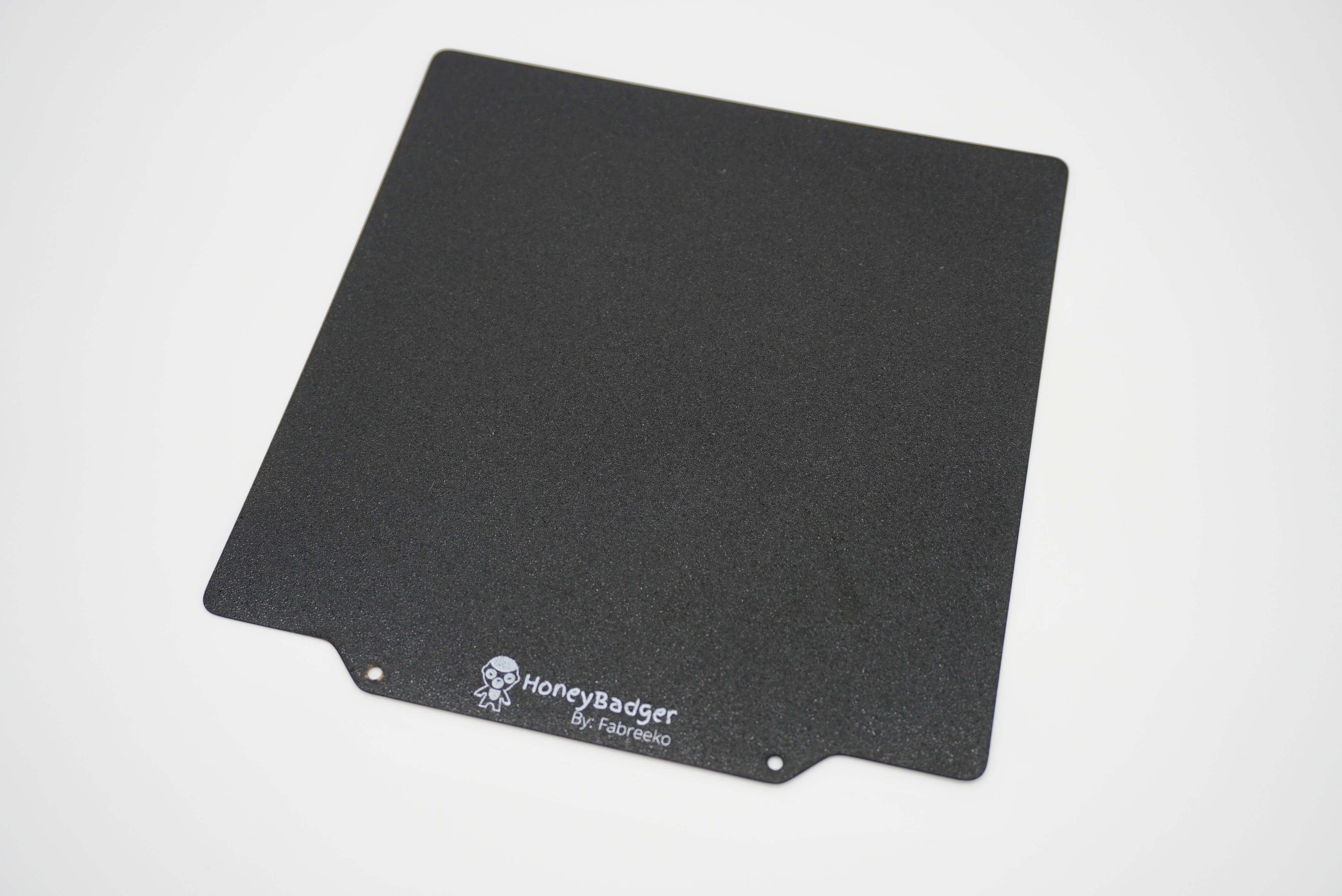 HoneyBadger Zero G Mercury 1 Dual Sided Black Textured & Smooth PEI Flex Plates