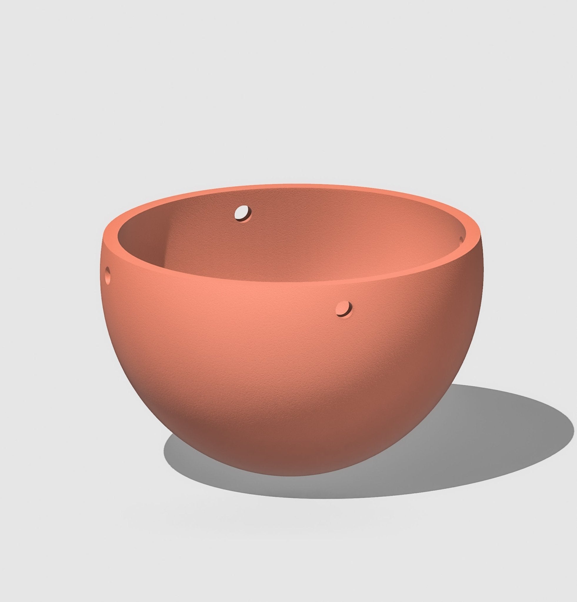 Minimalist Hanging Plant Pot with Drainage