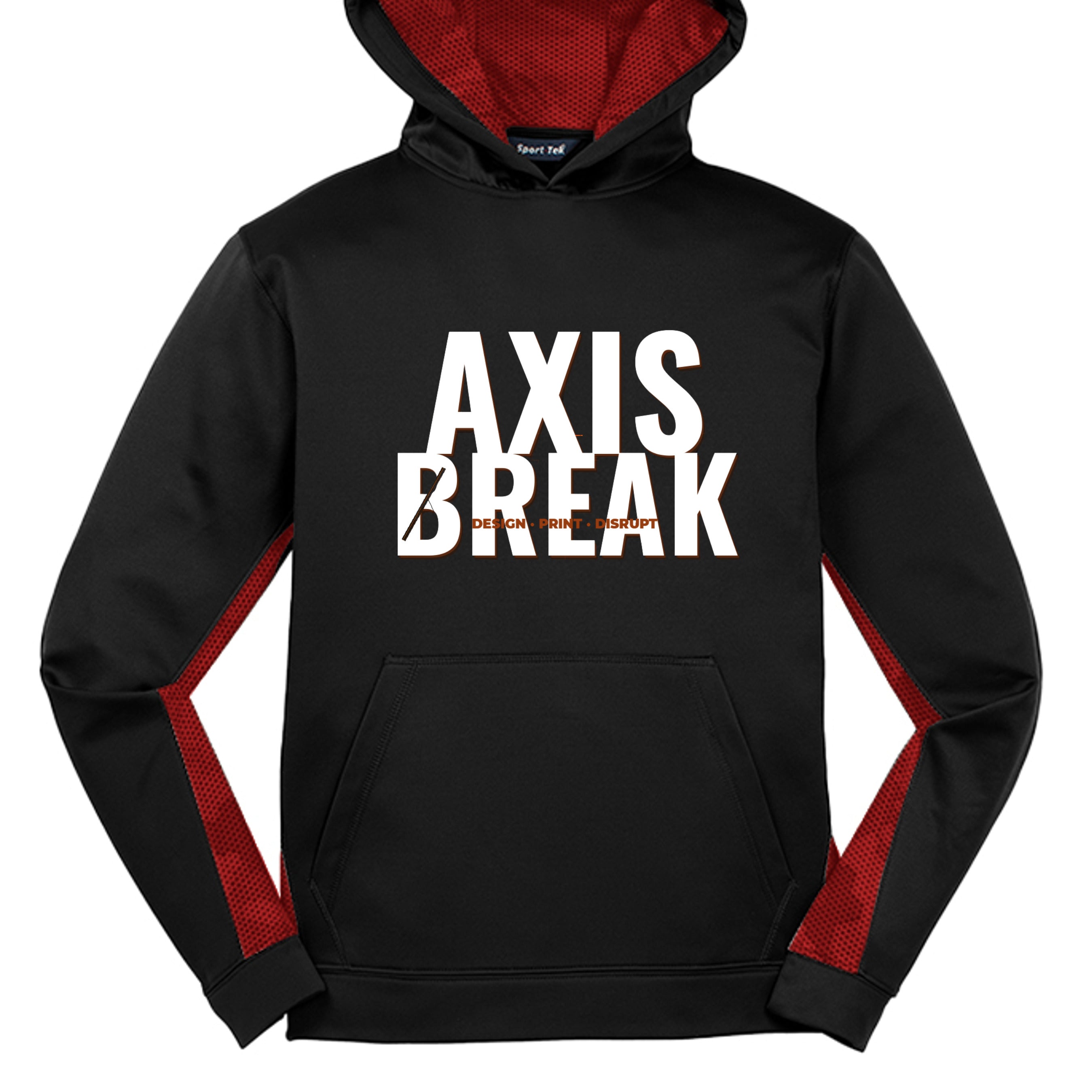 Bk/Deep Red - YST239 - FRONT