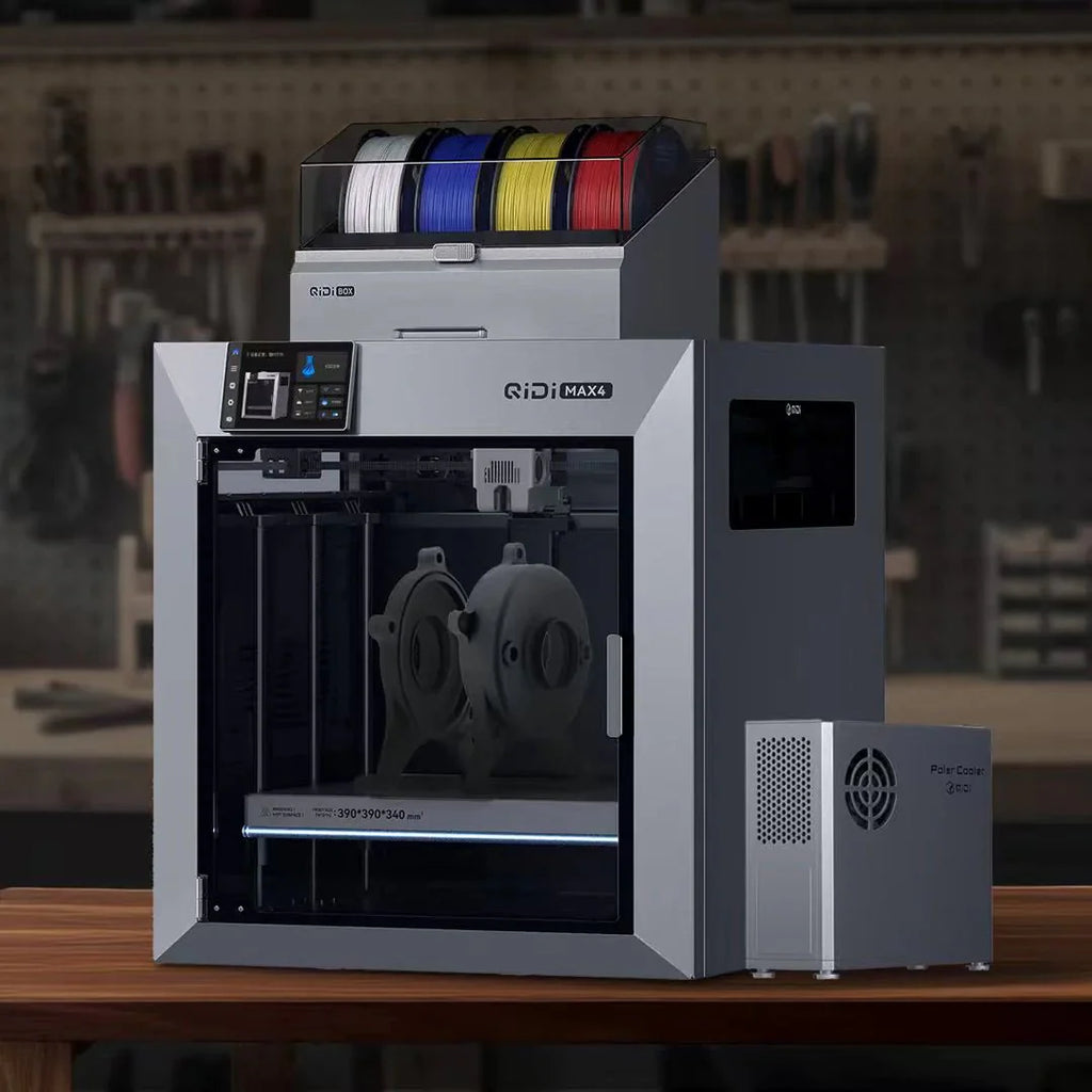 Qidi Max4 Large Format Industrial Quality CoreXY 3D Printer (Max 4 and Combo Options)