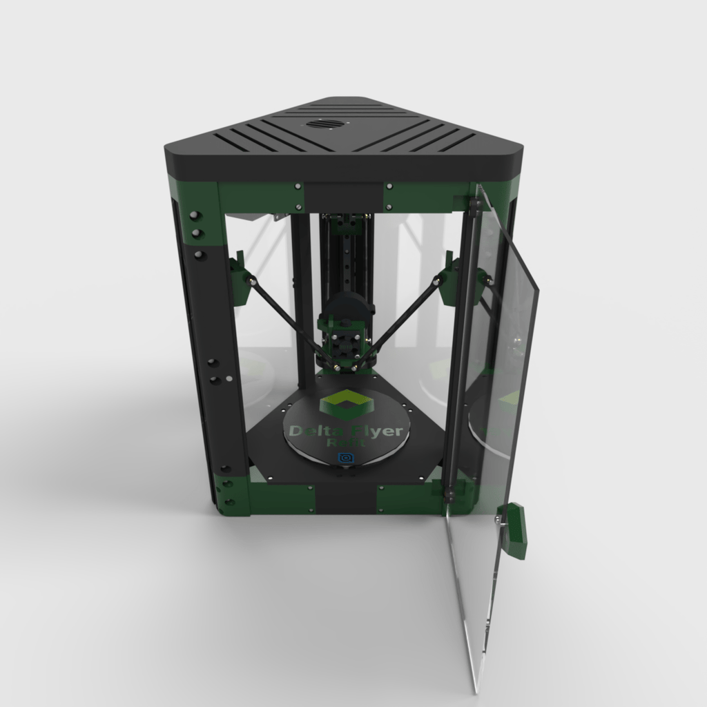 Rolohaun Delta Flyer - Fun and Affordable DIY Delta 3D Printer Kit by LDO Systems